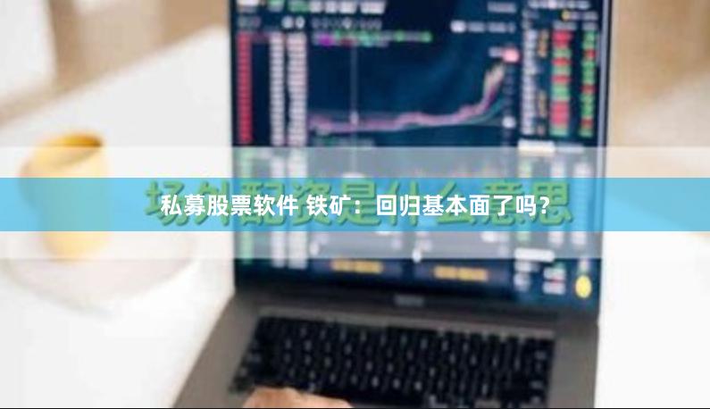 私募股票软件 铁矿：回归基本面了吗？